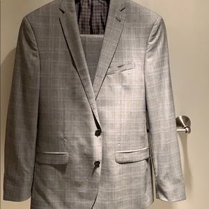 Ben Sherman Grey Wool Suit
